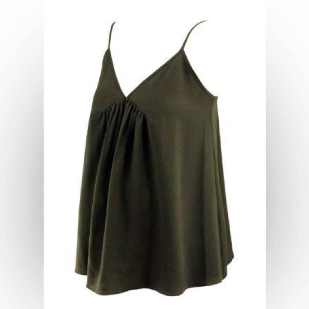 Hatch maternity black babydoll strapped tank